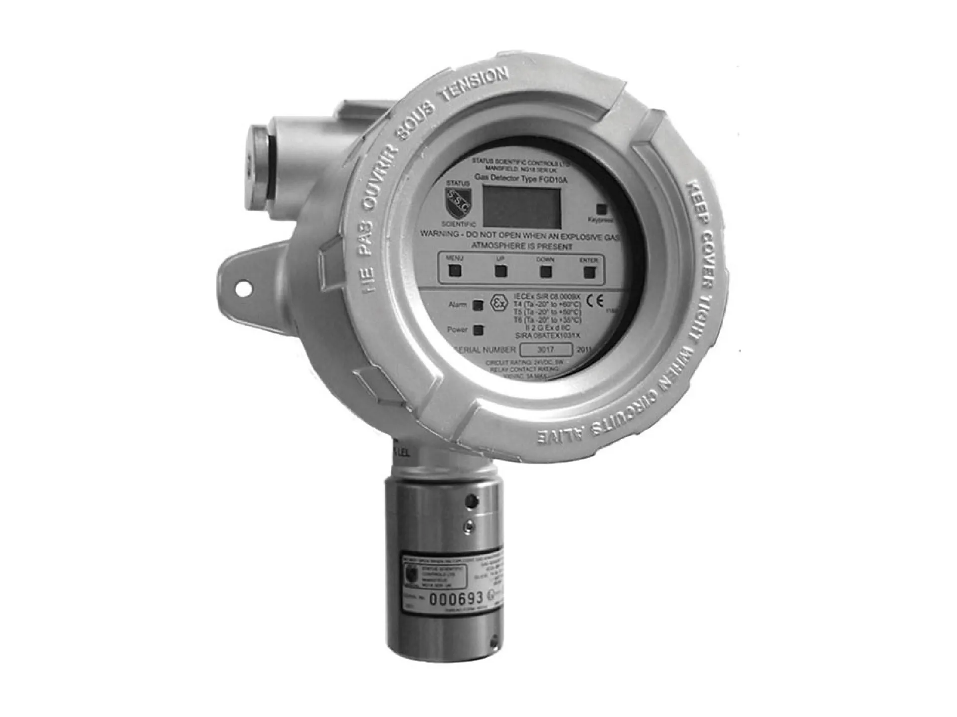 Ex-Proof Gas Detectors