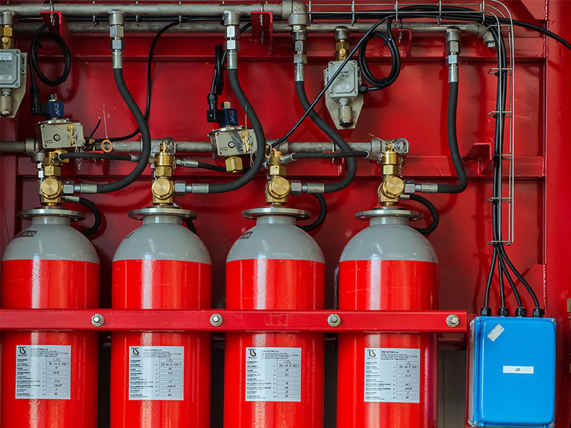 CO2 Gas Fire Suppression Systems