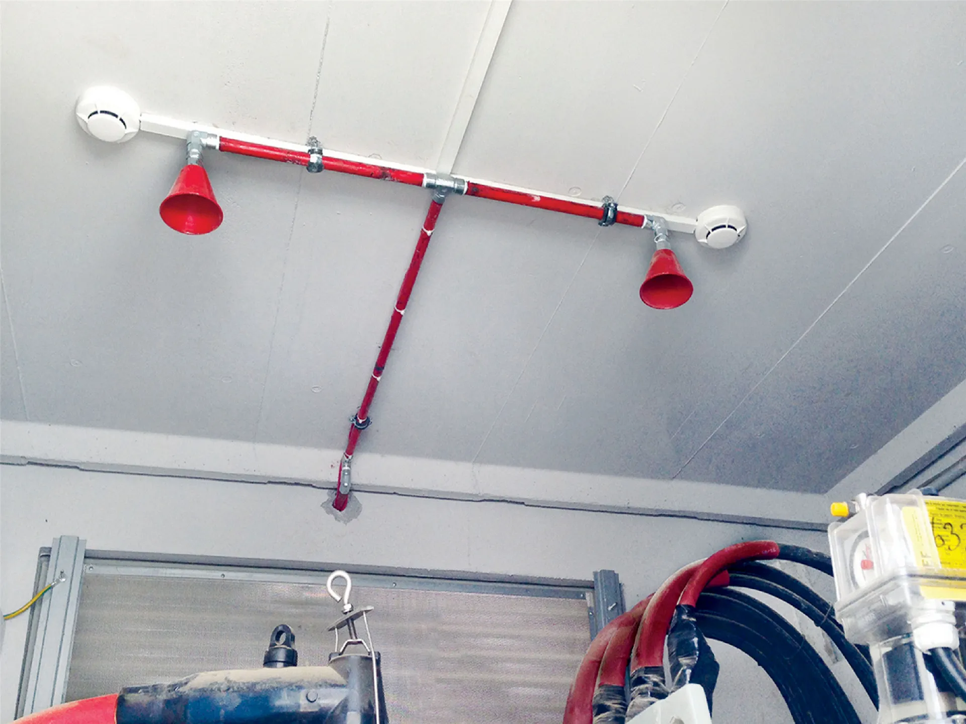Dry Chemical Powder Fire Suppression System