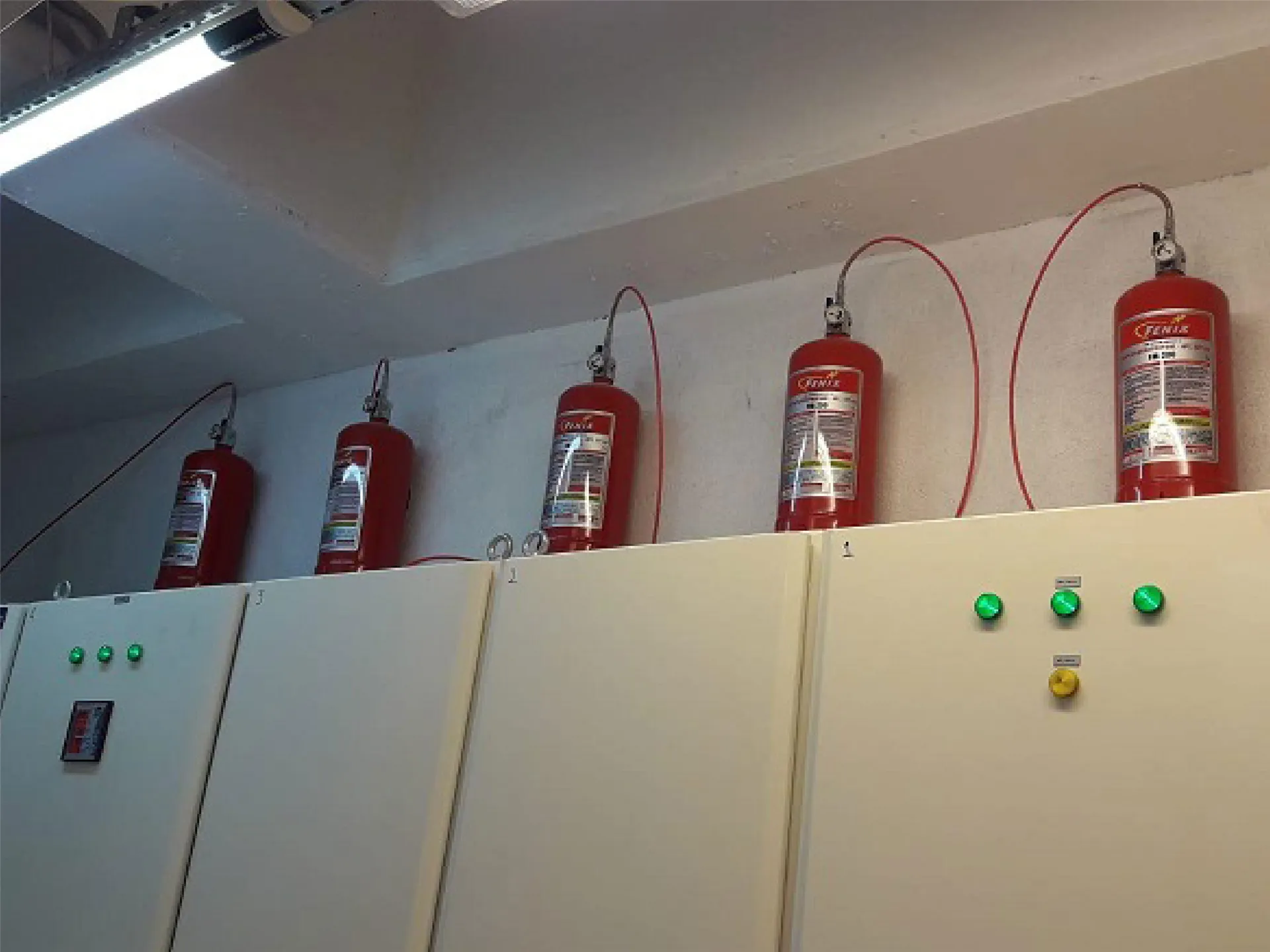 In-Cabinet Fire Suppression System